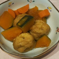 ☆はちこ1Q84☆'s cooksnap of when they made ほっこりあま〜い♡かぼちゃとがんもの煮物.