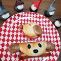 カバゴン's cooksnap of when they made ウインナーくわえた犬？！ホットドッグ～♪.