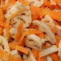 kumaco80's cooksnap of when they made 蓮根と人参の塩ごま油和え〜ナムル風〜.