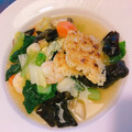 鶴ぴあやたん's cooksnap of when they made 中華あんかけ♡おこげご飯〜旬の縮み雪菜.