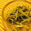 chocowa305's cooksnap of when they made 5分でできる★さっぱり水菜のからしあえ.