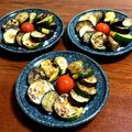 キョーマキ's cooksnap of when they made 簡単副菜☆ズッキーニとナスのガリバタ炒め.