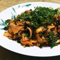 つつくみ's cooksnap of when they made 豚キムチ丼～お酒のつまみにも～.