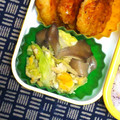 nosso's cooksnap of when they made 白菜＆まいたけの卵とじ.