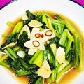 eikosansan's cooksnap of when they made 超簡単！小松菜のにんにく炒め.