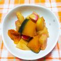 ﾁｲﾁｬﾝﾏﾏ's cooksnap of when they made ばぁちゃんの味かぼちゃとジャガイモの煮物.