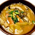 azbjbn's cooksnap of when they made 野菜たっぷりしみしみ白菜のお味噌汁.