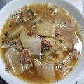 ち（＊´・ω・｀）ろ's cooksnap of when they made 超簡単！ サバ缶白菜煮.