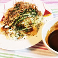 ＊sunlight＊'s cooksnap of when they made あ…お好み焼きソースが〜(o˘◡˘o)♡.
