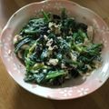 クック1FX93J☆'s cooksnap of when they made ほうれんそうとシーチキンのノリ♪マヨ和え.