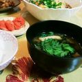τомоко's cooksnap of when they made いつものお味噌汁に生春菊入れてみて～♬.