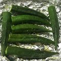 もんぞぅ's cooksnap of when they made 【超速】5分で焼きオクラ.