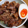 masaharu21's cooksnap of when they made 豚の生姜焼き？【豚のにんにく焼き】.