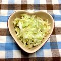 らて♪'s cooksnap of when they made もやしとキャベツの醤油マヨ和え.