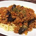 ＊choco＊'s cooksnap of when they made 揚げナスと挽肉のトマトパスタ.