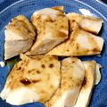 もも80's cooksnap of when they made 胸肉の酒蒸し（電子レンジ使用）.