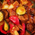 shelly616's cooksnap of when they made 揚げない酢豚.