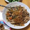 ☆ナホトカ☆'s cooksnap of when they made 春雨と豚肉のバジル炒め☆タイ風.