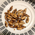 spainの娘's cooksnap of when they made ここが美味しい♡かぼちゃの種.