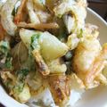 とっぽぎがおちゃん's cooksnap of when they made 塩だれde桜海老と新玉ねぎのかき揚げ丼.