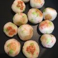 mimiccoo's cooksnap of when they made お弁当に簡単でかわいいはんぺん団子♪.