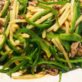 o次郎02's cooksnap of when they made 【簡単】青椒肉絲.