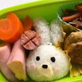 ユリ根ん's cooksnap of when they made スヤスヤ*いねむりうさぎちゃん＊キャラ弁.