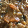 け〜〜ちゃん's cooksnap of when they made 押し麦の和風トマトリゾット.