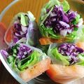 ❀akiko❀'s cooksnap of when they made 生春巻きのサラダ.
