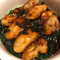 ポテトフライ☆'s cooksnap of when they made オイ酢ターで♪牡蠣のさっぱり焼き.