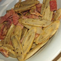 リンゴぐま's cooksnap of when they made ごぼうとベーコンのマヨネーズ炒め☆.