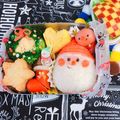 なるおっちいちかず's cooksnap of when they made ＊キャラ弁＊クリスマスブーツの作り方.