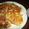 すぴにゃんでぃ's cooksnap of when they made ☆もっちもち♪ジャガイモ入りねぎ焼き☆.
