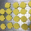 hinakinho's cooksnap of when they made おれのさくさくまっちゃくっきー♪.