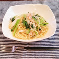 ソラソラキッチン's cooksnap of when they made 蟹缶&エリンギの和風パスタ.