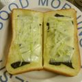 お塩と砂糖's cooksnap of when they made オニオンわさびトースト♪.