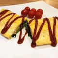 mayuyuキッチン's cooksnap of when they made ほうれん草&しらす入りオムレツ.