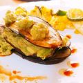 umi☆neco's cooksnap of when they made アボカドと茄子の和風ミルフィーユ仕立て♪.