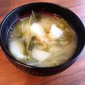 ちゃぴ♥'s cooksnap of when they made 新じゃが＋水菜のお味噌汁.