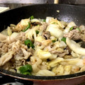 はるーら's cooksnap of when they made 青梗菜と海老・豚肉の中華風炒め.