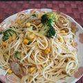 アルカママ's cooksnap of when they made ウインナーとブロッコリーのパスタ♪.