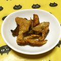 いお。's cooksnap of when they made 簡単！塩レモン風味の鶏皮カリカリ焼き.