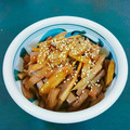 ボビン姫's cooksnap of when they made 牛蒡と蒟蒻のきんぴら炒め煮♪.