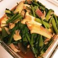 fuwamocos's cooksnap of when they made お弁当のおかず☆小松菜炒め☆.