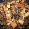 miki福's cooksnap of when they made ひき肉と厚揚げの みそ炒め☆簡単.