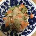 lambsy's cooksnap of when they made ☆人参ときゅうりと大根の中華和え☆.