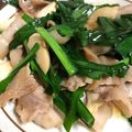 くま・モン子's cooksnap of when they made 時短簡単！ご飯がすすむ！豚ニラポン酢炒め.