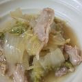 かすごん's cooksnap of when they made 豚バラと白菜の生姜煮.