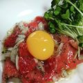なめこおろし's cooksnap of when they made 生マグロのさっぱりタルタル.