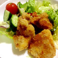 さくらパンダ♡'s cooksnap of when they made 簡単☆早い☆鶏のから揚げ.